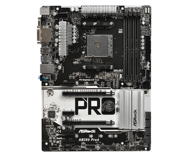 MB AMD AM4 ASROCK AB350 Pro4 - Multitronic